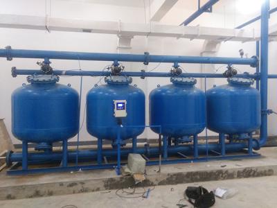4臺(tái)200t/h淺層砂過濾器